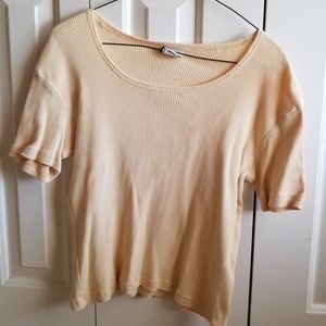 Gold shirt